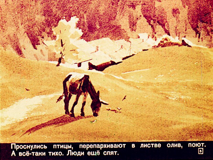 Кадр 5 диафильма «Старый Чекко и его сыновья»