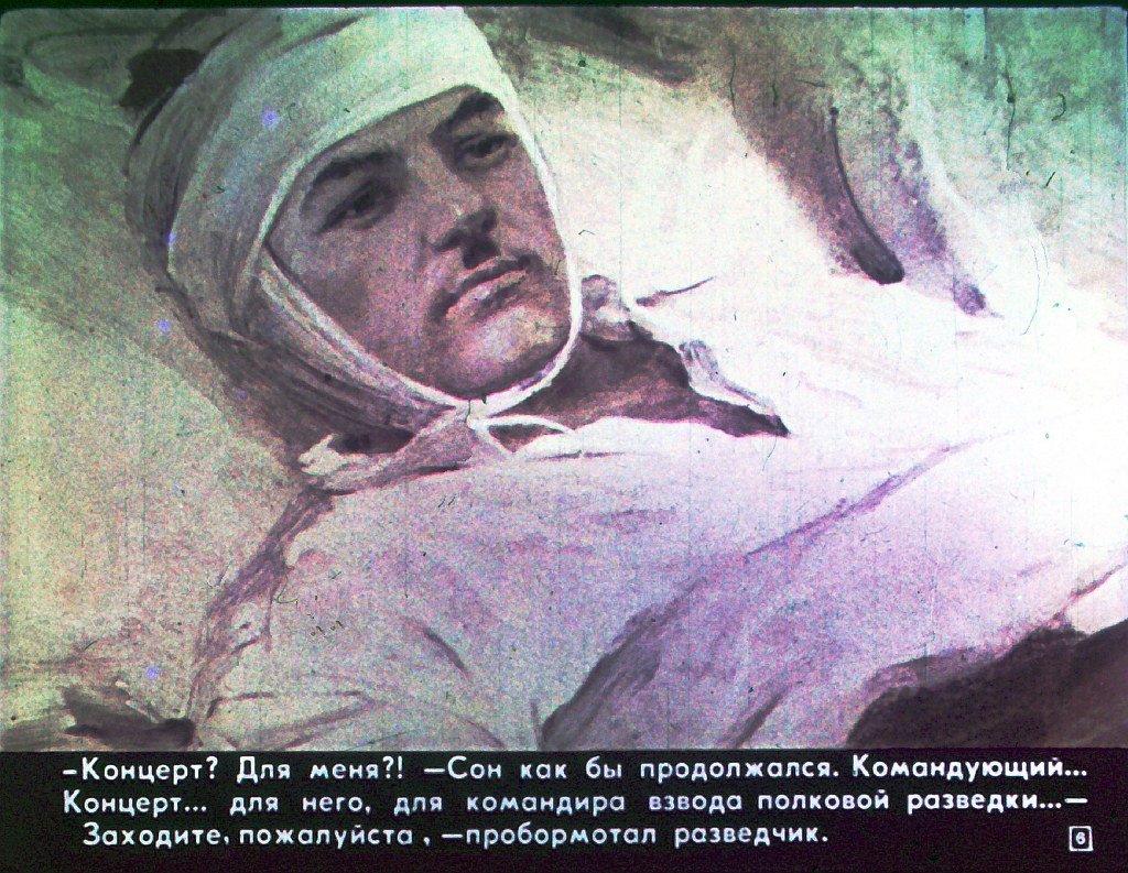 Кадр 6 диафильма «Судьба разведчика»