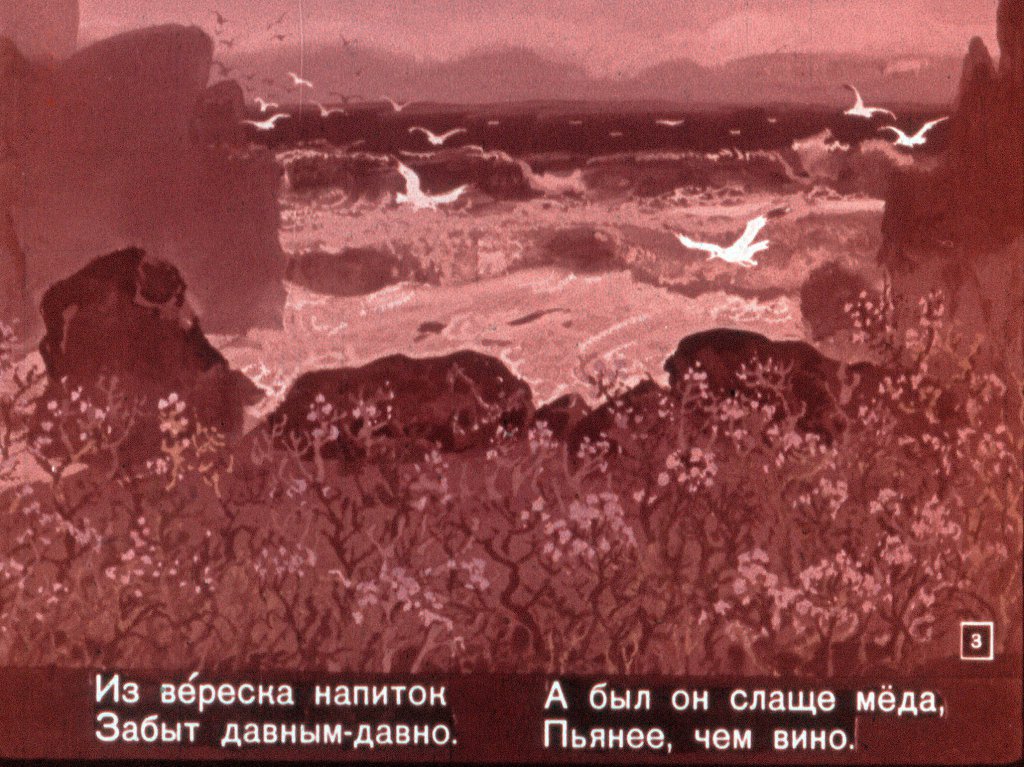 Кадр 3 диафильма «Вересковый мед»