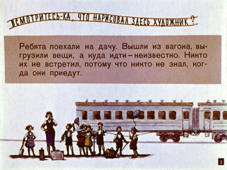 Кадр 2 диафильма «Вести приходят так»