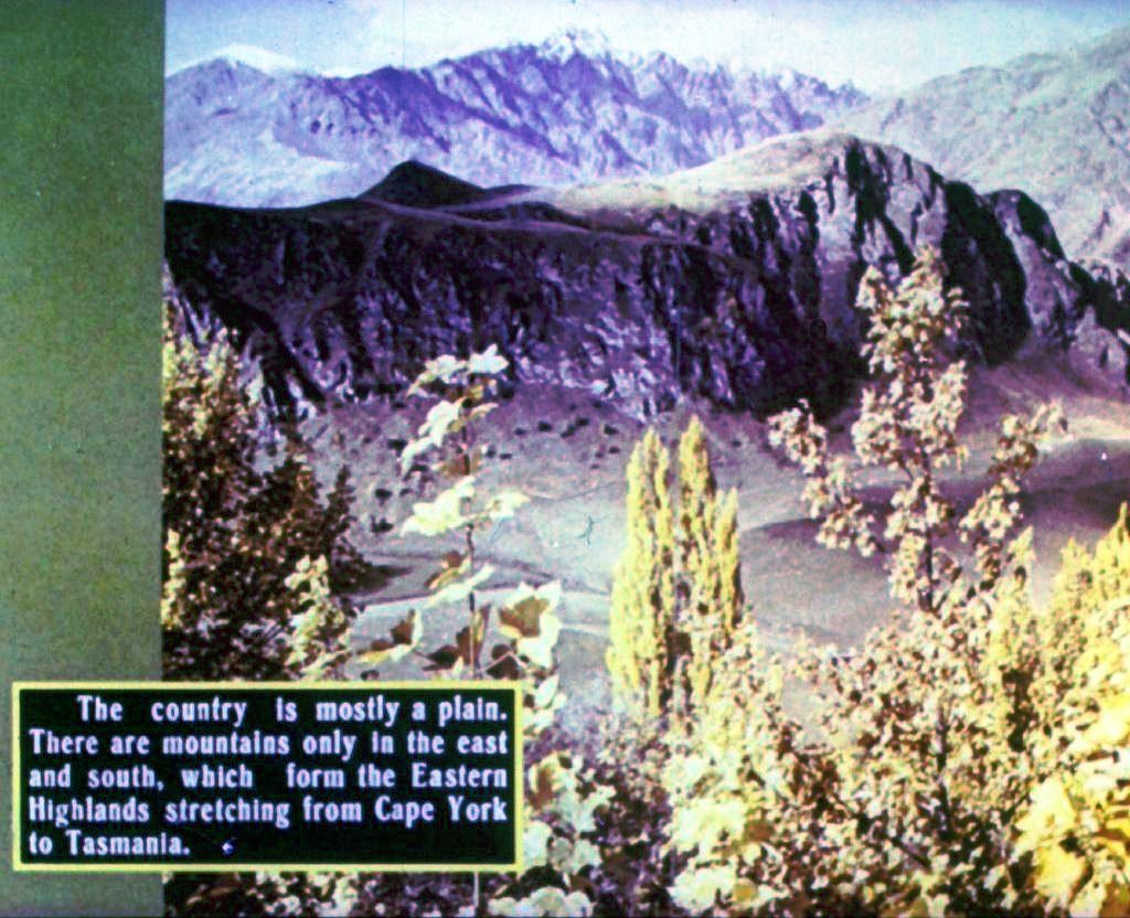 Кадр 6 диафильма «Geography and nature of some english speaking countries. Part 2»