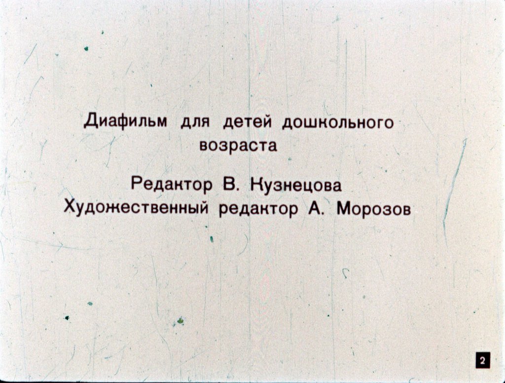 Кадр 2 диафильма «В мастерской бобренка»