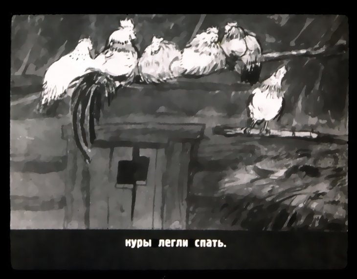 Кадр 7 диафильма «Смоляной бычок»