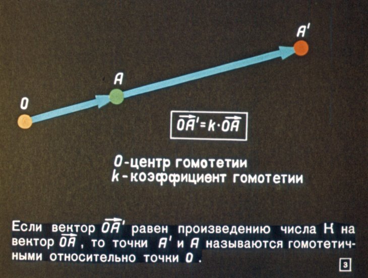 Кадр 3 диафильма «Гомотетия»