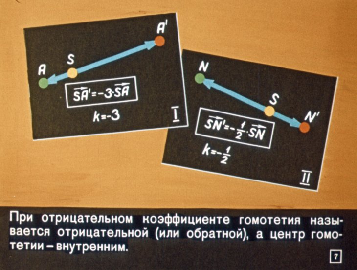 Кадр 7 диафильма «Гомотетия»