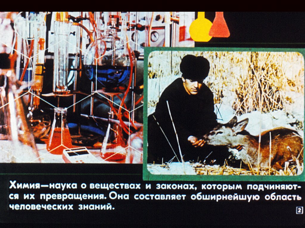 Кадр 2 диафильма «Химия и охрана природы»