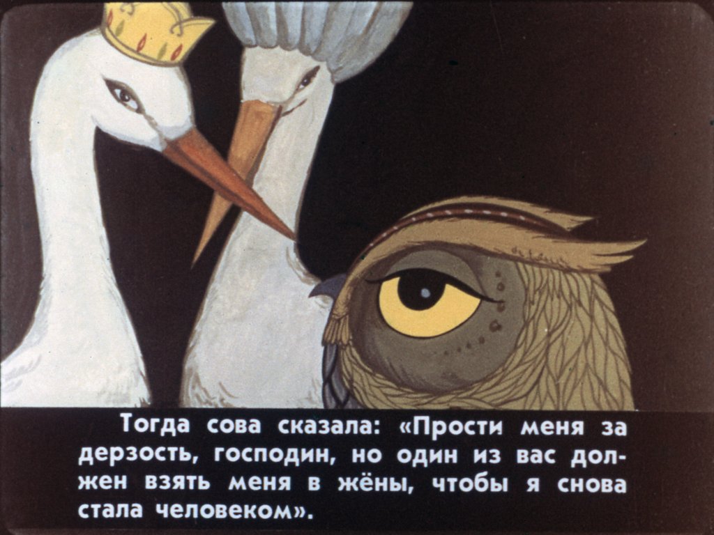 Кадр 6 диафильма «Калиф-аист. Часть 3»