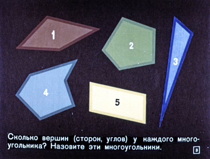 Кадр 3 диафильма «Прямоугольник, его периметр и площадь»
