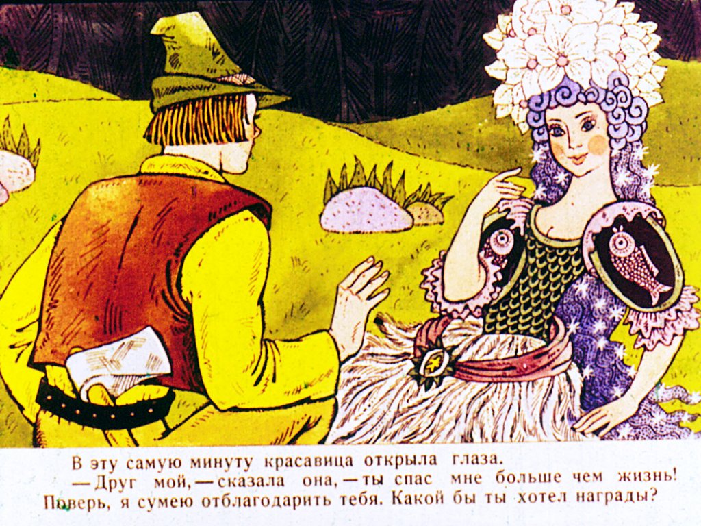 Кадр 7 диафильма «Зербино-нелюдим. Часть 1»
