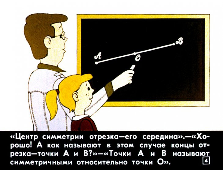 Кадр 4 диафильма «Элементы геометрии в V (VI) классе»
