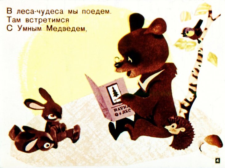 Кадр 4 диафильма «Леса-чудеса»