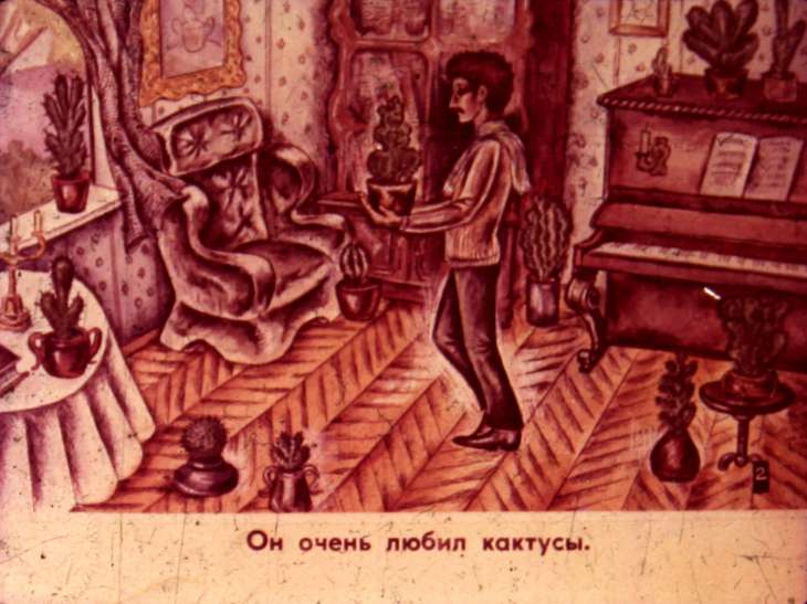 Кадр 3 диафильма «Кактус. Часть 1»