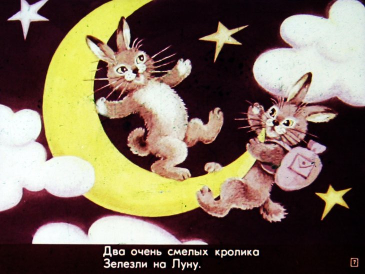 Кадр 7 диафильма «Мост и сом»