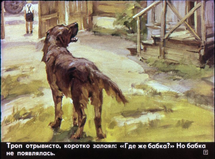 Кадр 7 диафильма «Троп»