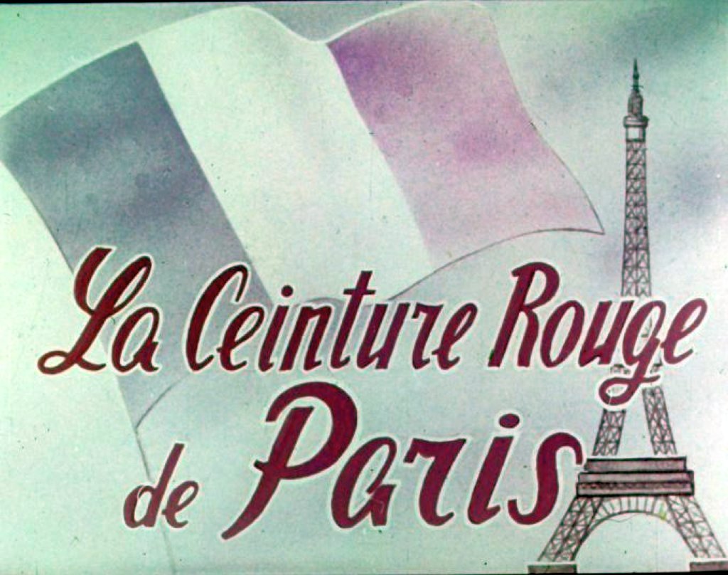 Кадр 1 диафильма «La Ceinture Rouge de Paris»