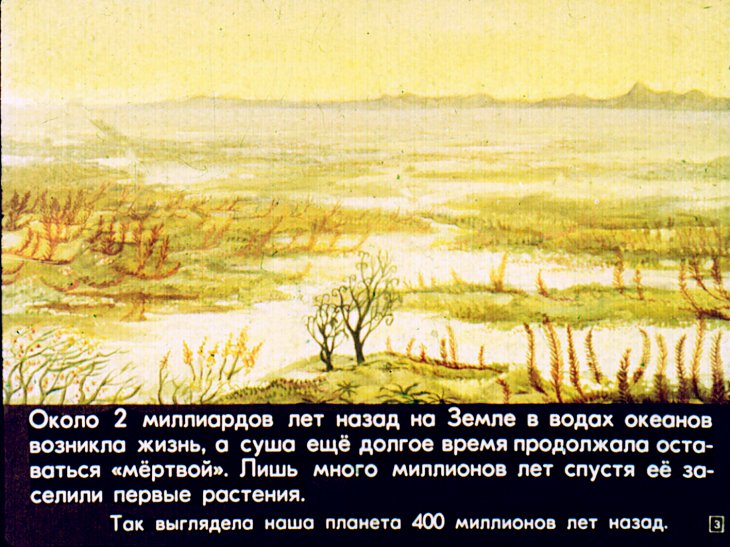 Кадр 3 диафильма «Кистеперые и двоякодышащие рыбы»