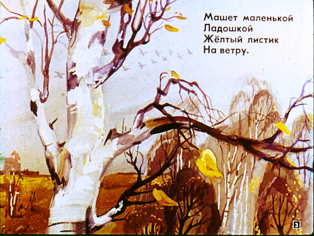 Кадр 3 диафильма «Куда зима ушла»