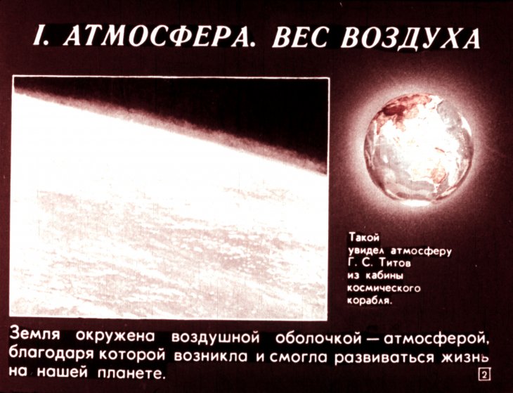 Кадр 2 диафильма «Атмосферное давление»