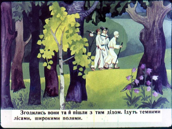 Кадр 5 диафильма «Названый отец»