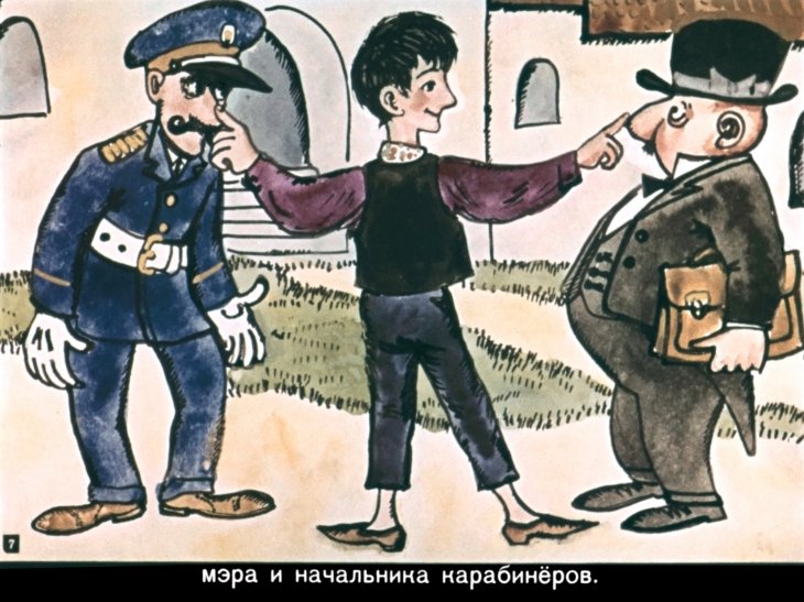Кадр 7 диафильма «Сказки по телефону»