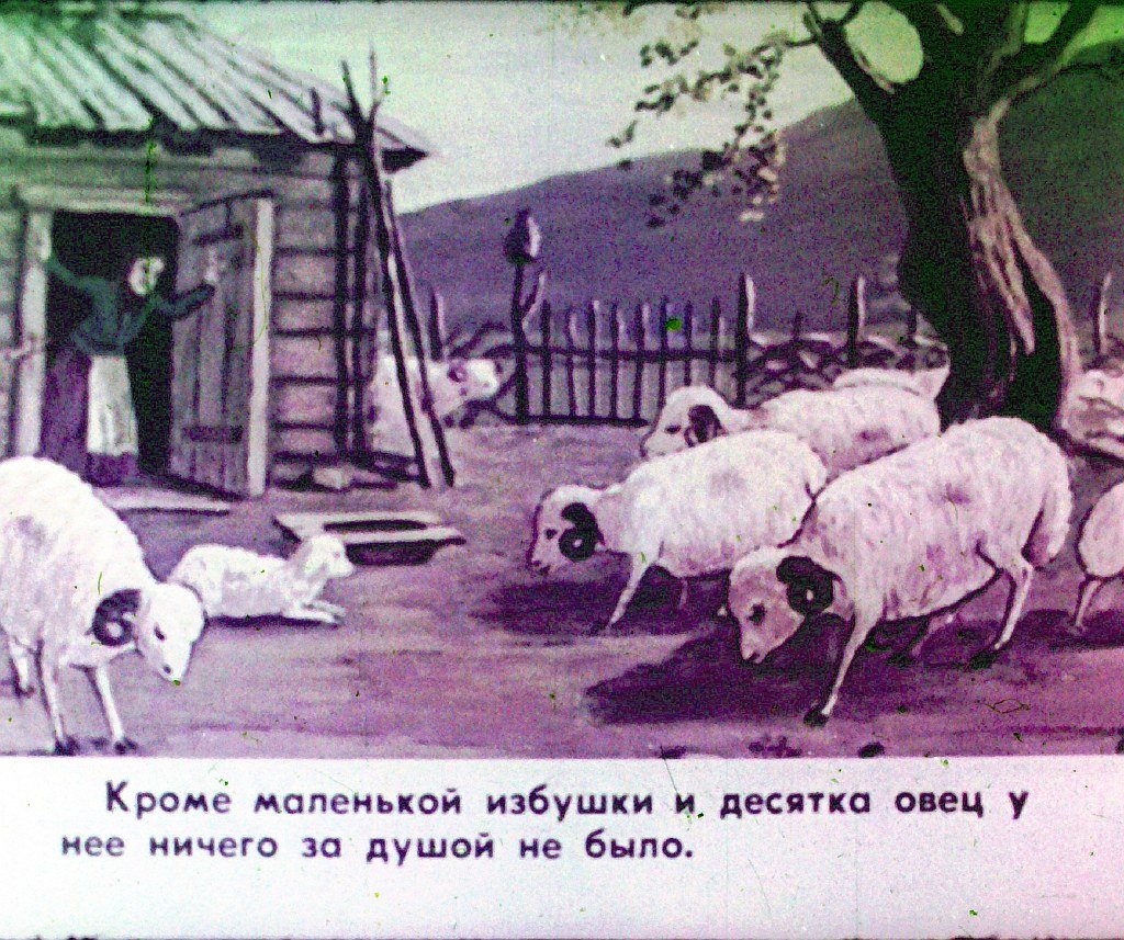 Кадр 3 диафильма «Лиса и медведь. Часть 1»