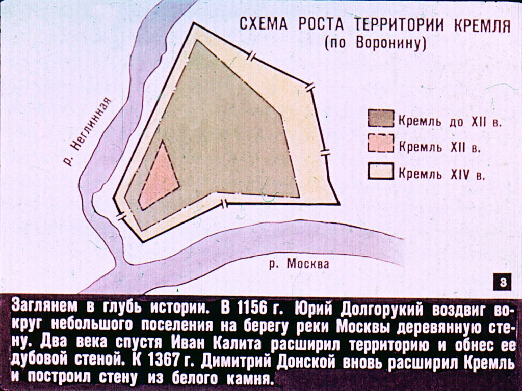 Кадр 3 диафильма «Московский Кремль»