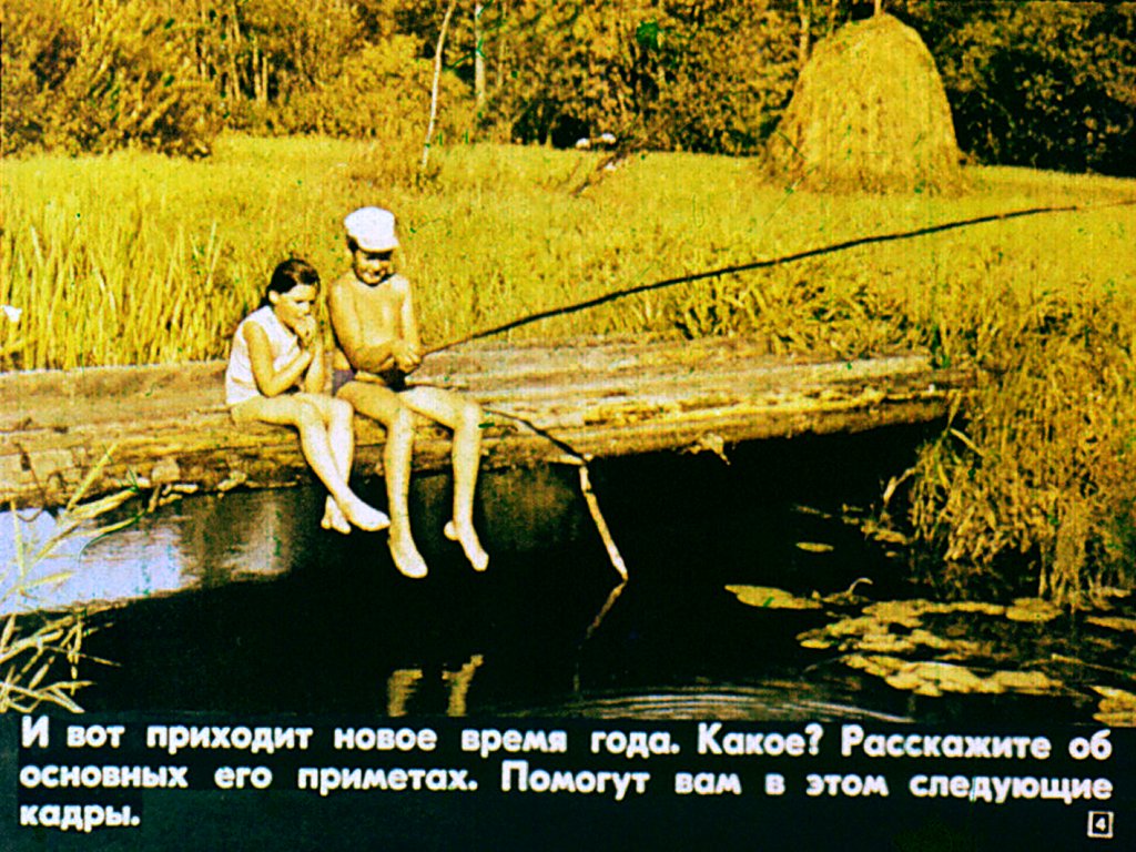 Кадр 4 диафильма «Лето»