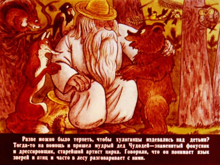 Кадр 7 диафильма «В стране солнечных зайчиков. Диафильм 1»