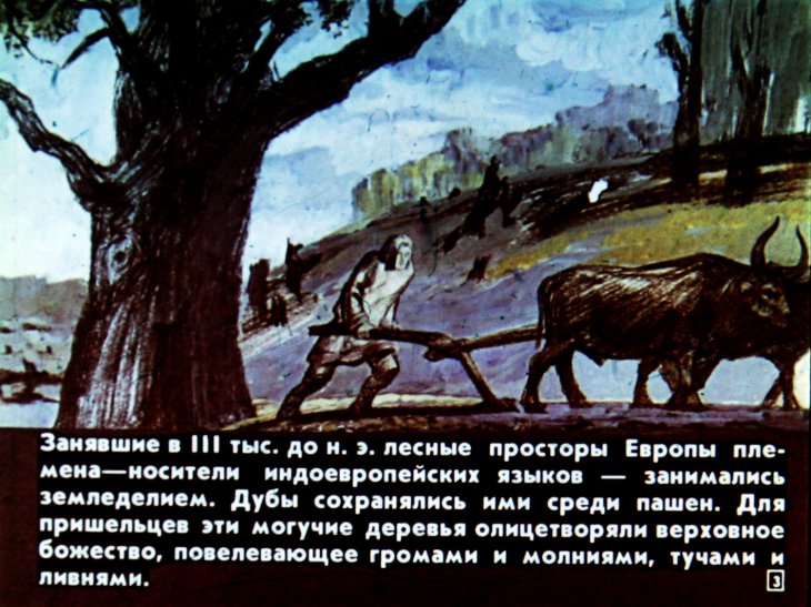 Кадр 3 диафильма «Под десницей Перуна»