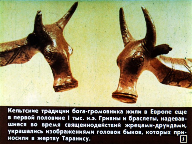 Кадр 5 диафильма «Под десницей Перуна»