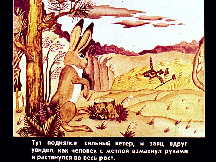 Кадр 7 диафильма «Лиса королева»