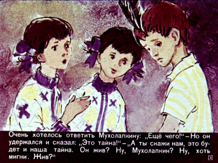Кадр 3 диафильма «Капитан Крокус. Часть 2»