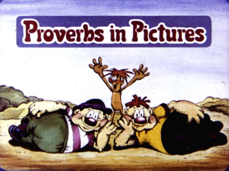 Кадр 2 диафильма «Proverbs in Pictures»