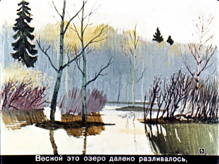 Кадр 5 диафильма «Ребята и утята. Булька»