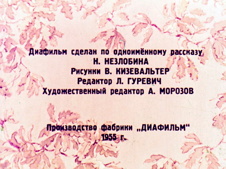 Кадр 2 диафильма «Смелая Таня»