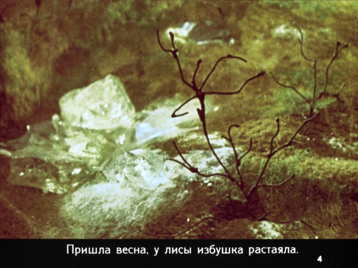 Кадр 4 диафильма «Заюшкина избушка»
