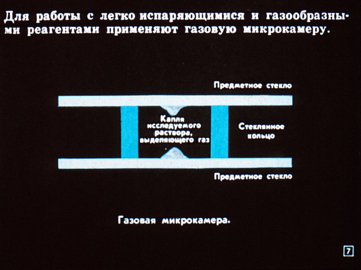 Кадр 7 диафильма «Предмет и задачи аналитической химии»