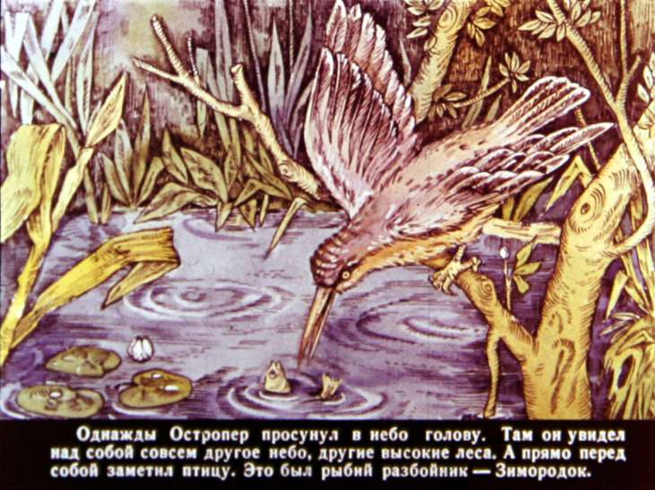 Кадр 4 диафильма «Рыбий дом»