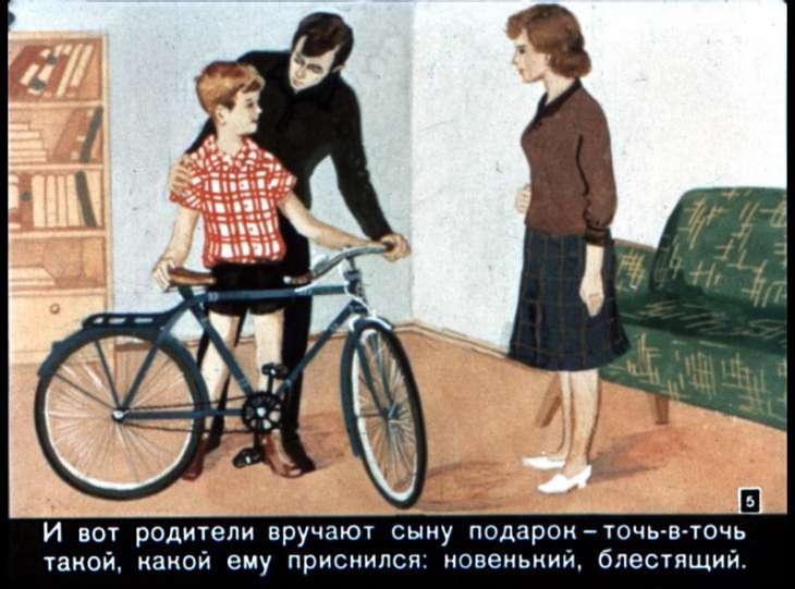 Кадр 5 диафильма «Как поумнел Витя Гурышев»