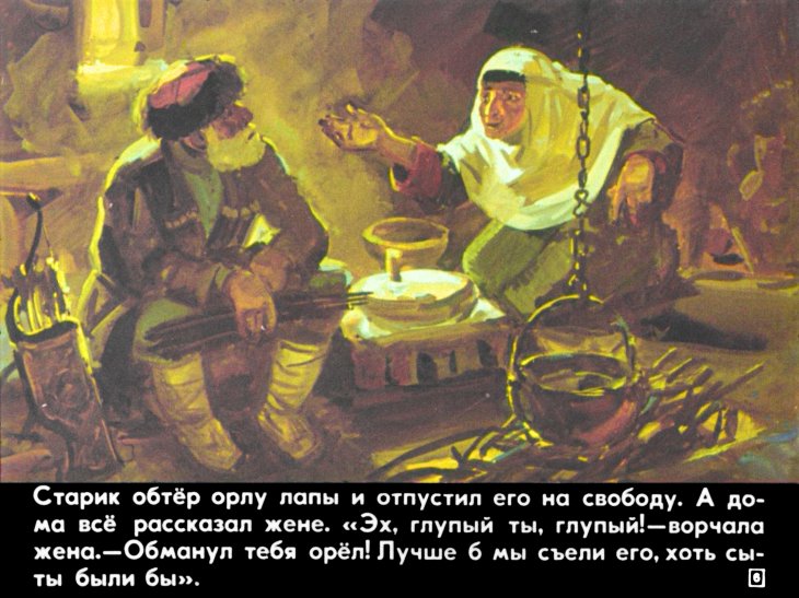 Кадр 6 диафильма «Черный орел»