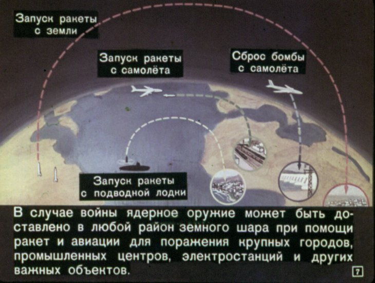 Кадр 7 диафильма «Оружие массового поражения»