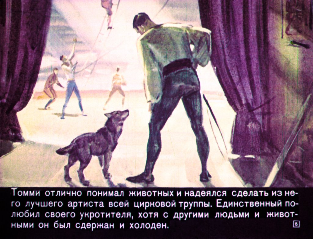 Кадр 5 диафильма «Единственный»