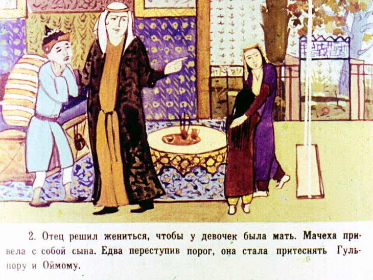 Кадр 3 диафильма «Две сестры»