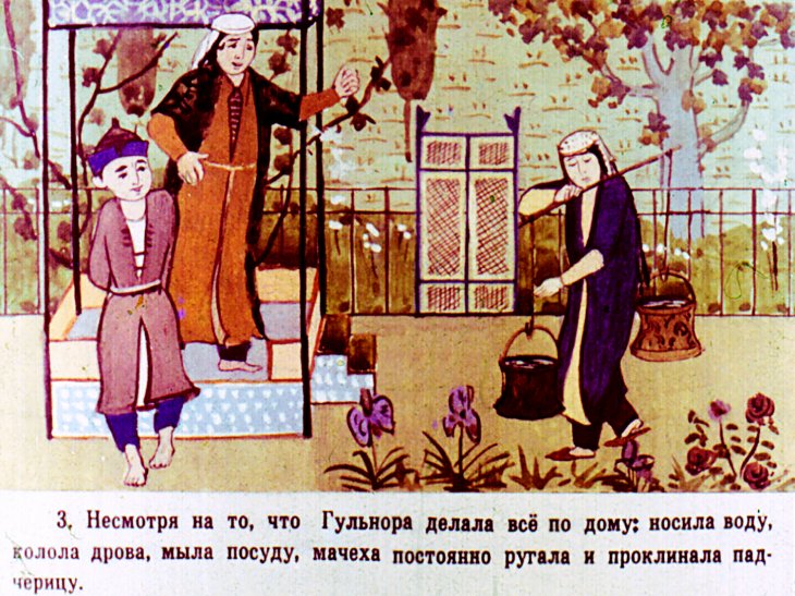 Кадр 4 диафильма «Две сестры»