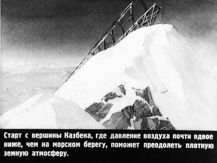 Кадр 7 диафильма «Полет на Луну»