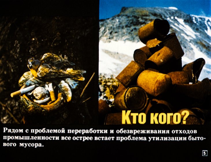 Кадр 5 диафильма «Физика и защита окружающей среды»