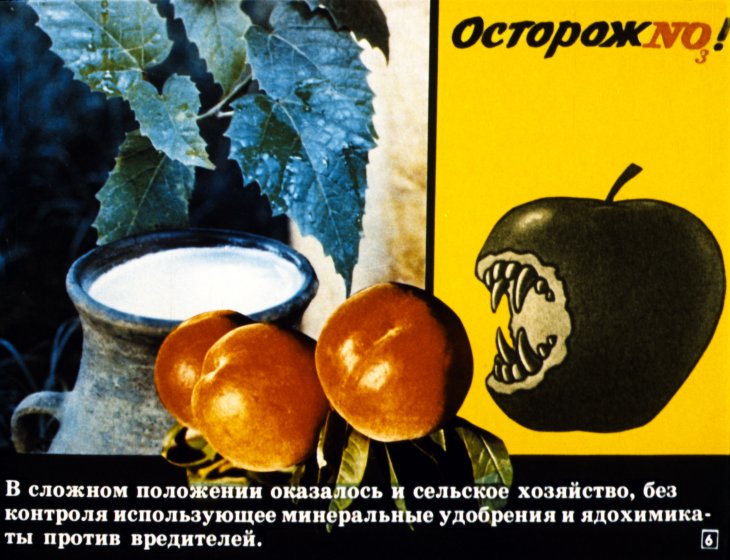 Кадр 6 диафильма «Физика и защита окружающей среды»