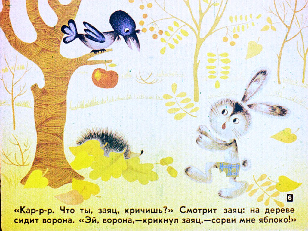 Кадр 6 диафильма «Времена года»