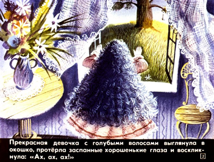 Кадр 2 диафильма «Приключения Буратино. Часть 2»