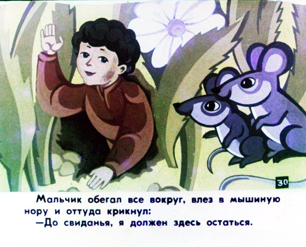 Кадр 4 диафильма «Мальчик с-пальчик. Часть 2»